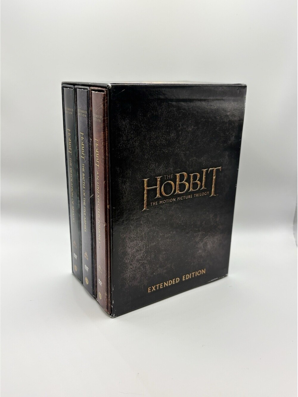 Sealed The Hobbit Trilogy Extended Edition 15-Disc DVD Box Set *Rare*